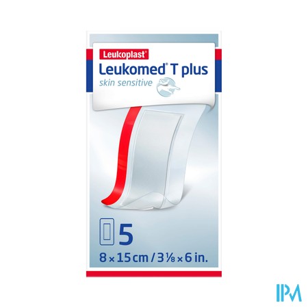 Leukomed T Plus Skin Sens. 8cmx10cm 5 7617801