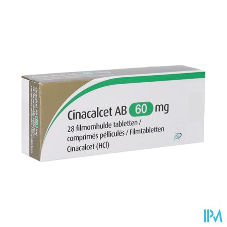 Cinacalcet Ab 60mg Filmomh Tabl 28 X 60mg