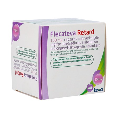 Flecateva Retard 150mg Caps Verlengde Afgifte 100