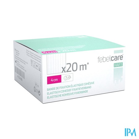 Febelcare Haft Bande Fix.elastiq. Cohesive 4cmx20m