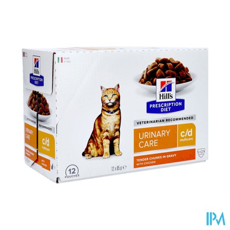 Hills Prescrip.diet Feline Cd Maaltijdzakje 12x85g
