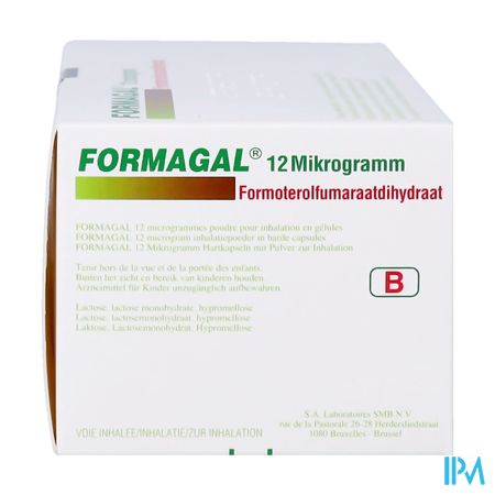 Formagal 12 Mcg Pulv Pr Inhal Caps 180