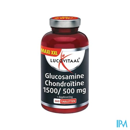 Lucovitaal Glucosamine-chondroit 1500/500 Tabl 360