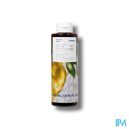 Korres Kb Bas. Lemon Gel Douche 250ml