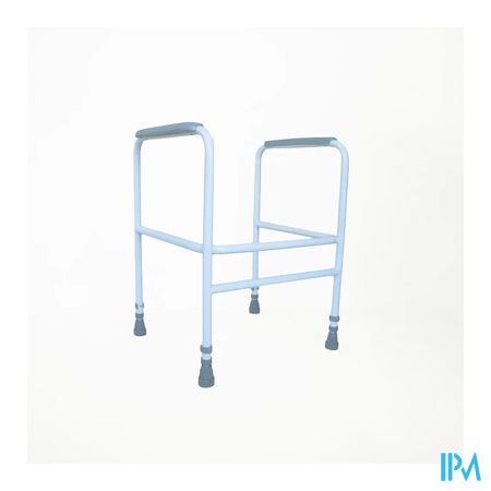 Toiletkader Nrs Staal Wit Gecoat Vrijstaand 43cm
