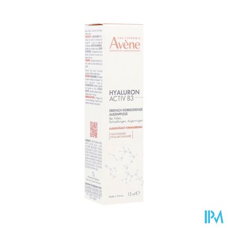 Avene Hyaluron Activ B3 Soin Reg.tripl.cor.15ml Nf