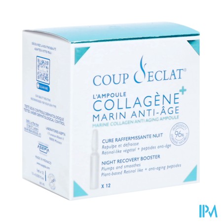 Akileine Coup Eclat Amp Collag. Marin A/age 12x1ml