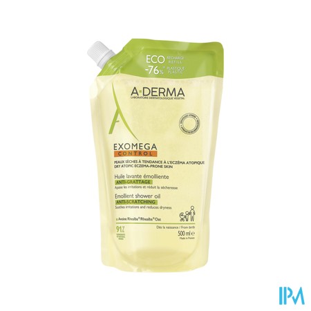 Aderma Exomega Control Huile Lav.emol.refill500ml