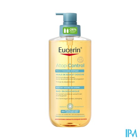 Eucerin Atopicontrol Bad/douche Olie Pomp 400ml