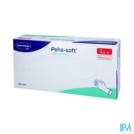 Peha Soft Gants Latex N/pdr Protect l 100 942009