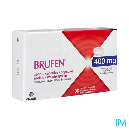 Brufen 400 mg zachte caps. 30