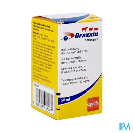 Draxxin Sol Inj 50ml