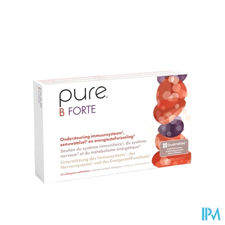 Pure B Forte Smelttabl 60