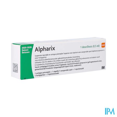 Alpharix Susp Inj Ser Preremplie 0,5ml 2025