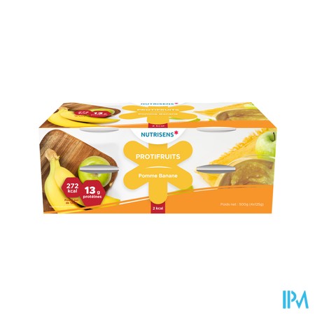 Proti-fruit Pomme-banane 4x125g
