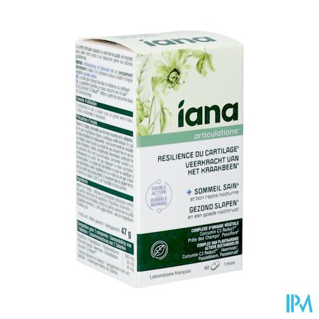 Iana Veerkrachtig Kraakbeen&gezonde Slaap Tabl60