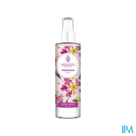 Green Botanic Body Mist Verbena Soft 200ml