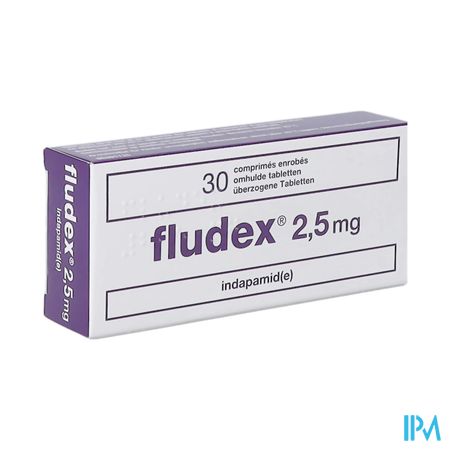 Fludex 2,5mg Omhulde Tabl 30