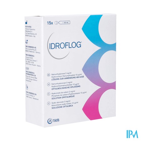 Idroflog Solution Opthalmique Fl 15x0,5ml