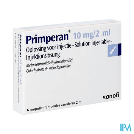 Primperan Amp Inj 6 X 10mg/2ml