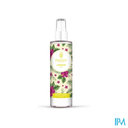 Green Botanic Body Mist Lemon Dry 200ml