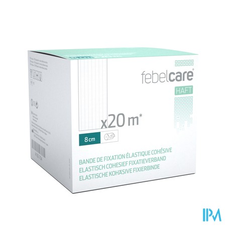 Febelcare Haft Bande Fix.elastiq. Cohesive 8cmx20m