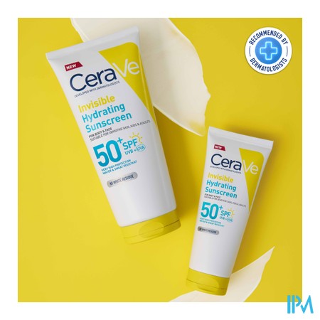 Cerave Sun Zonnecreme Hydra Onzichtb. Spf50 75ml