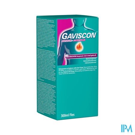 Gaviscon A/acide-a/reflux Fruits Bois Susp.300ml