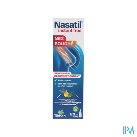 Nasatil Instant Free Spray Nasal 20ml