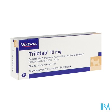 Trilotab 10mg Comp A Croquer Chiens 30