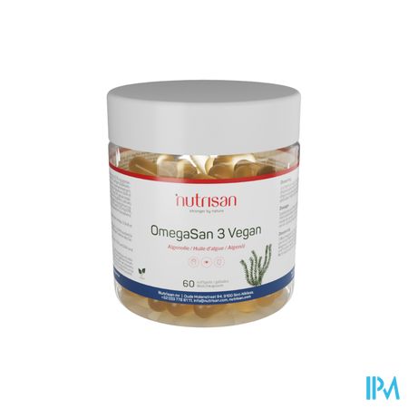Omegasan 3 Softgels 60 Vegan Nutrisan
