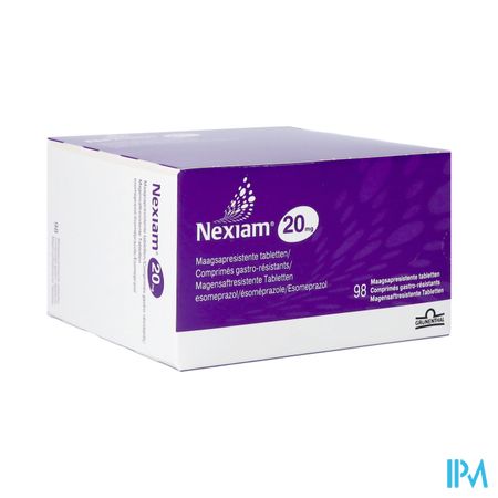 Nexiam 20mg Comp 98 X 20mg