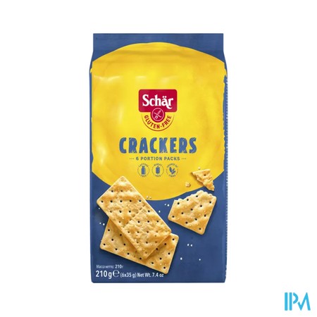 Schar Apero Crackers 210g 6611 Revogan