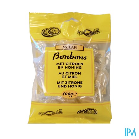 Melapi Bonbons Citroen Honing 100g Revogan
