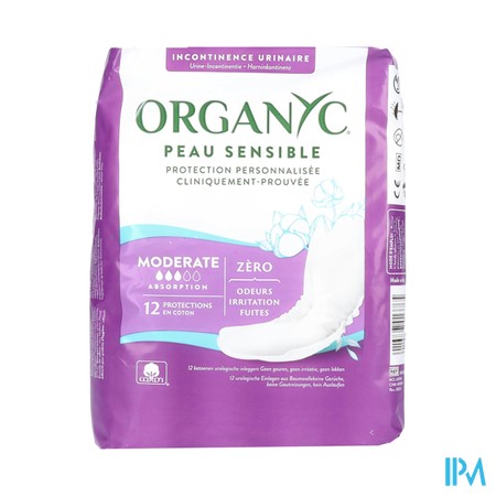Organyc Verband Urineverlies Normaal 12