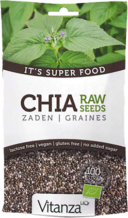 Vitanza Hq Superfood Chia Raw Seeds Bio 200g 1