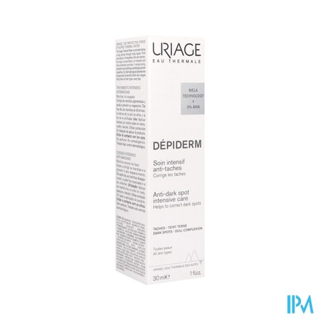Uriage Depiderm Intens Corr.verzorg T/vlekken 30ml
