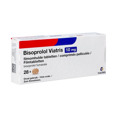 Bisoprolol Viatris 10mg Drag 28