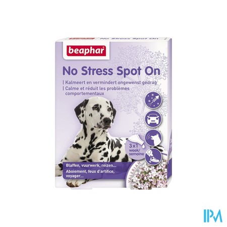Beaphar No Stress Spot On Hond 3 X 0,7ml