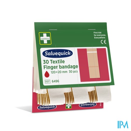 Salvequick Pansement Extra Longue Textile 6496