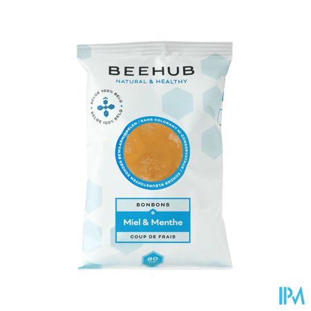 Beehub Bonbons Miel&menthe Poivree 80g