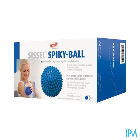 Sissel Spiky Ball 10cm Bleu 2