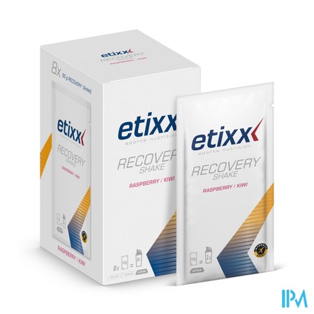 Etixx Recovery Shake Raspberry-kiwi Pdr 8x50g