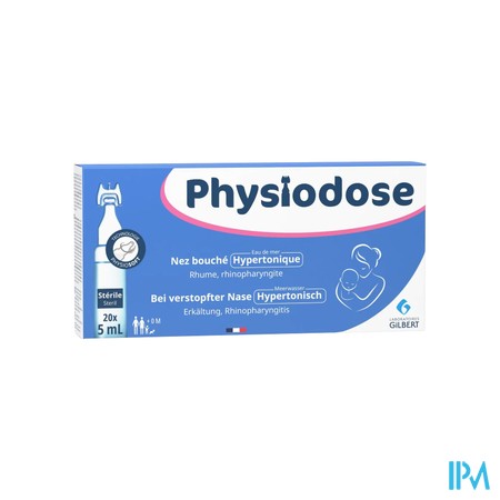 Physiodose Zeewater Hypertonisch 20x5ml