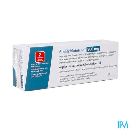 Abilify Maintena 960mg Susp Inj Ser Prerempl 3,2ml