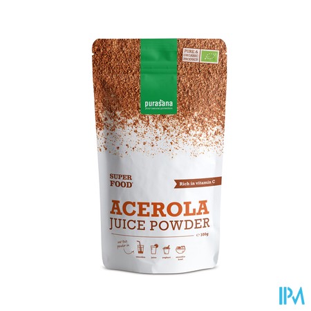 Purasana Vegan Acerola Poudre 100g