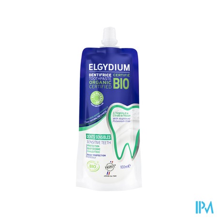 Elgydium Tandpasta Gevoelige Tanden Bio 100ml