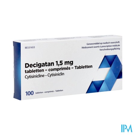 Decigatan 1,5mg Tabl 100