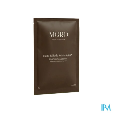 Moro Hand&body Wash Refill Rosemary 2x50g