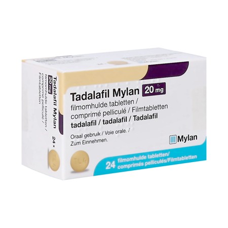 Tadalafil Mylan 20mg Filmomh Tabl 24 X 20mg